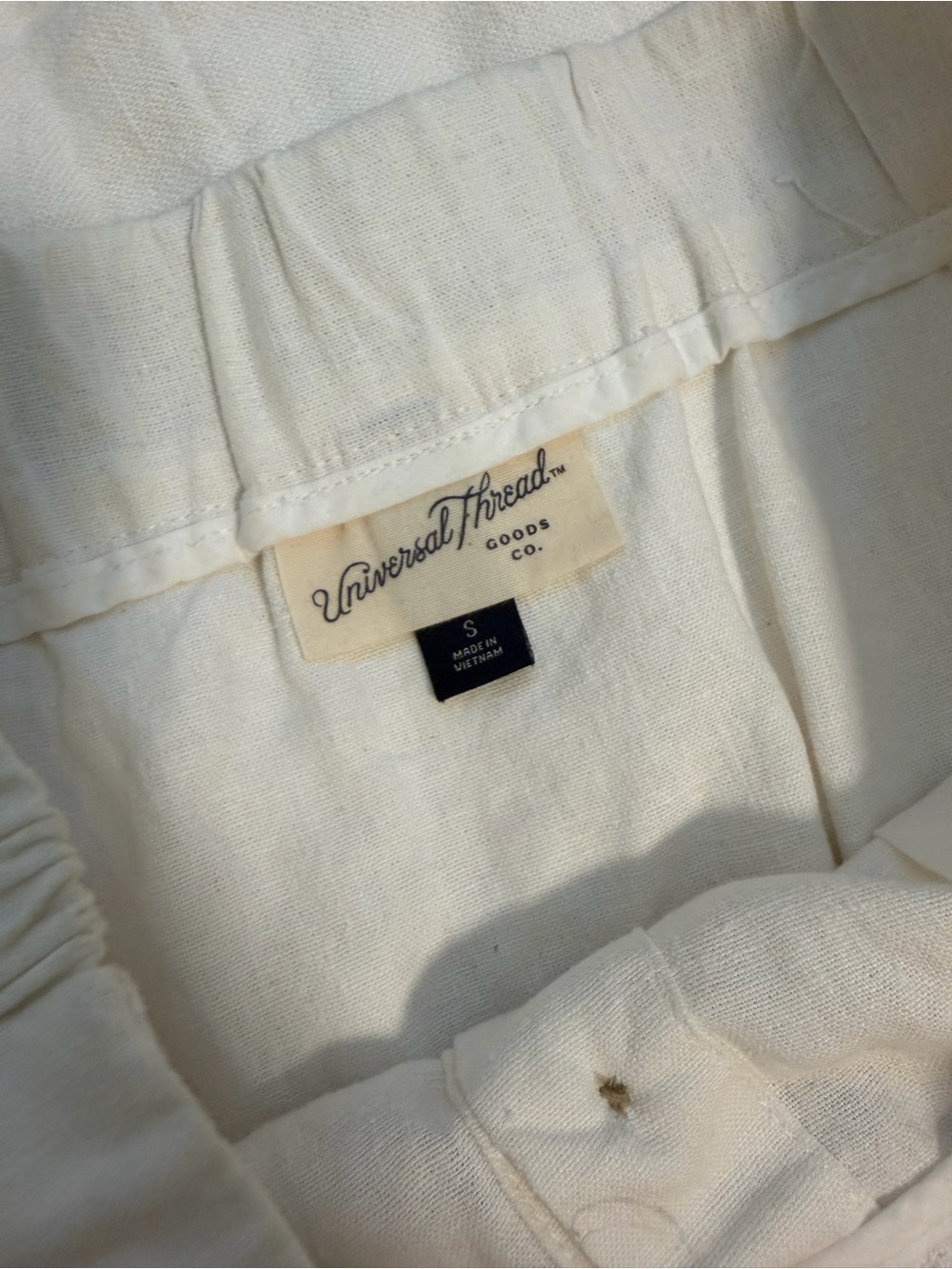 Universal Thread White Button-Front A-Line Skirt - Picture 3 of 4